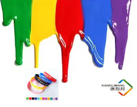 quality Screen Printing Rubber Silicone Based Ink For Logo Pattern Printing factory