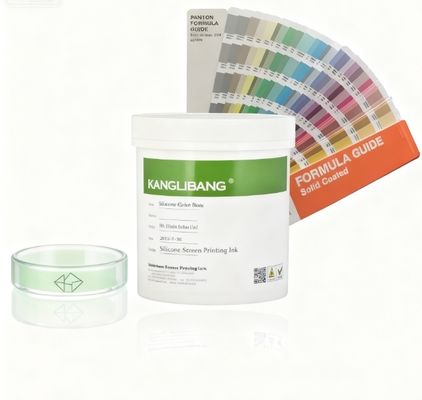 High Adhesion Silicone Screen Printing Ink White Color for Silicone Products