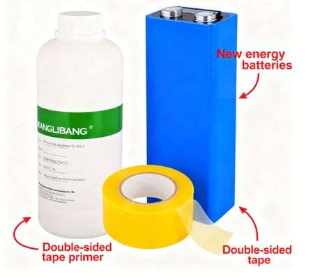 Klb Silicone Primer for Bonding Double-Sided Adhesive Tape to Silicone