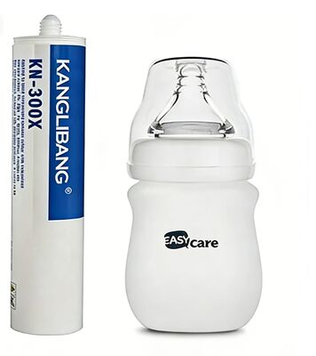 Silicone-to-Silicone Room-Temp Glue (Food-Grade)