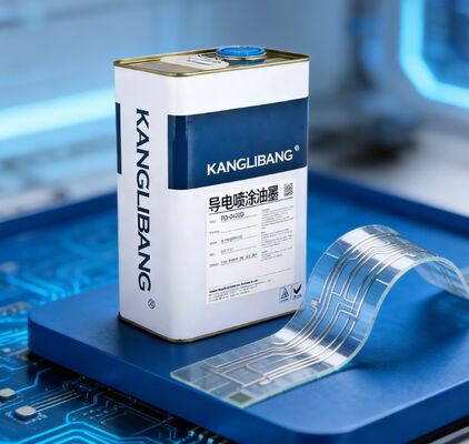 Flexible Silicone Conductive Ink Low Resistance for Wearable Electronics Circuits