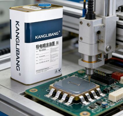 Room Temperature Curing Silicone Conductive Ink for Small Batch Production