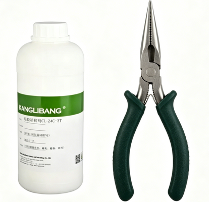 Silicone to Metal Vulcanizing Primer for Automotive Overmolding, Heat Cure Bonding Agent