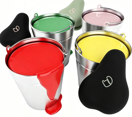 quality Heat Curing Silicone Screen Ink, Pantone Color Matching, Professional Printing Ink With Solvent and Hardener factory