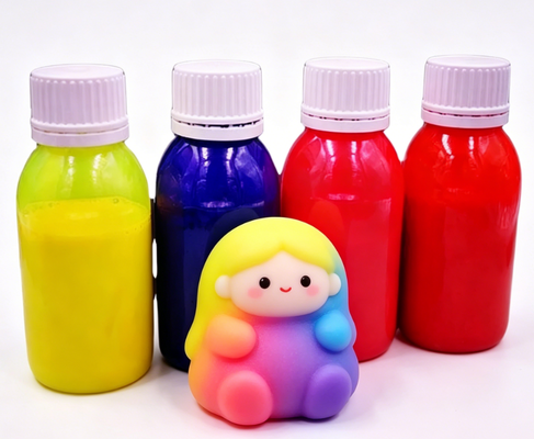 FDA Compliant Silicone Pigment Color Slurry for Silicone Nipple & Tableware Coloring