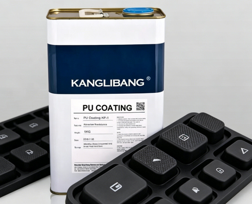 High Hardness Anti Scratch Silicone PU Coating Ink Heat Stable PU Paint For Silicone Game Cover