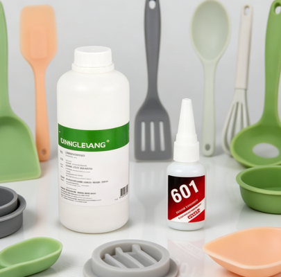 601 High Viscosity Super Glue With K770 Primer For Silicone Sealant Pad To Stainless Steel